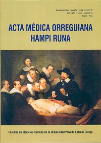 					Ver Vol. 13 Núm. 1 (2013): ACTA MEDICA ORREGUIANA HAMPI RUNA
				